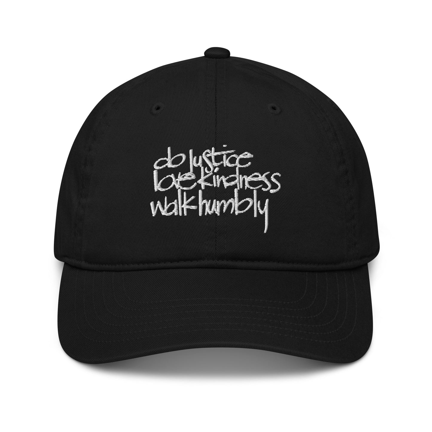 Organic Dad Hat Calligraphy