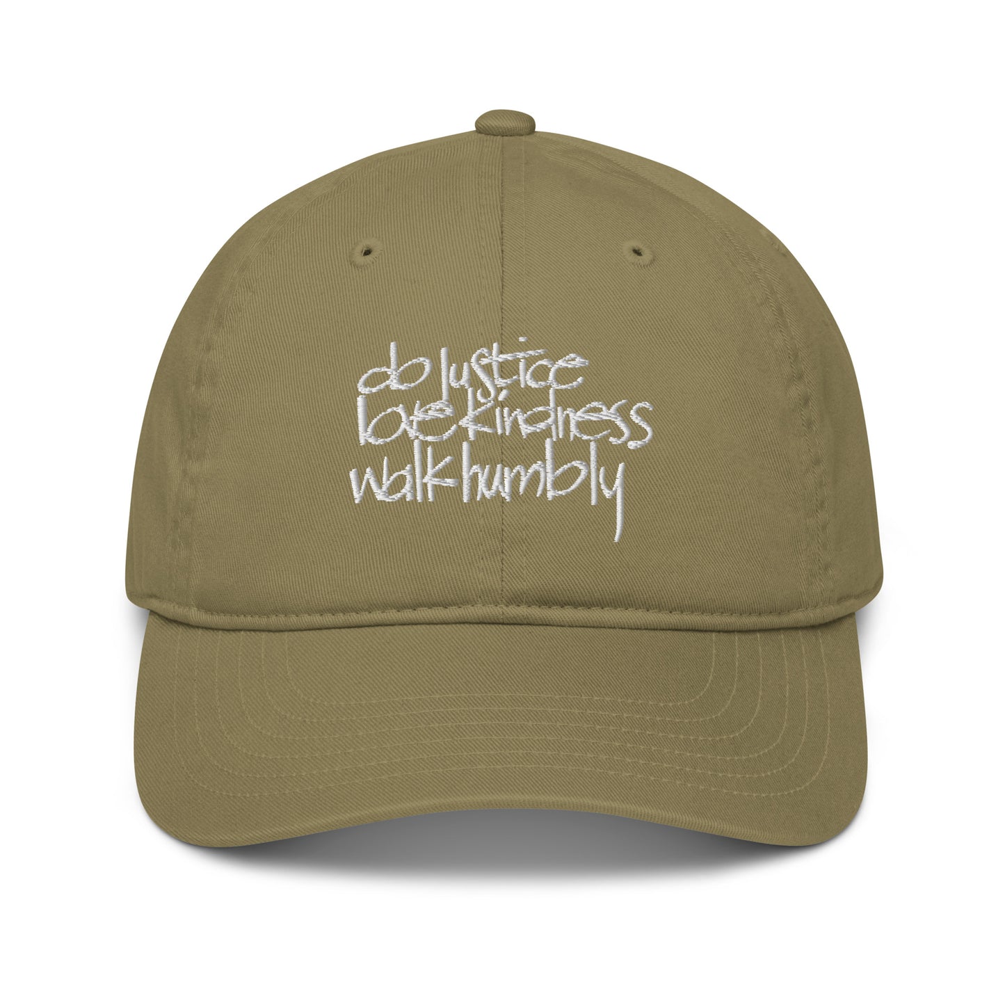 Organic Dad Hat Calligraphy