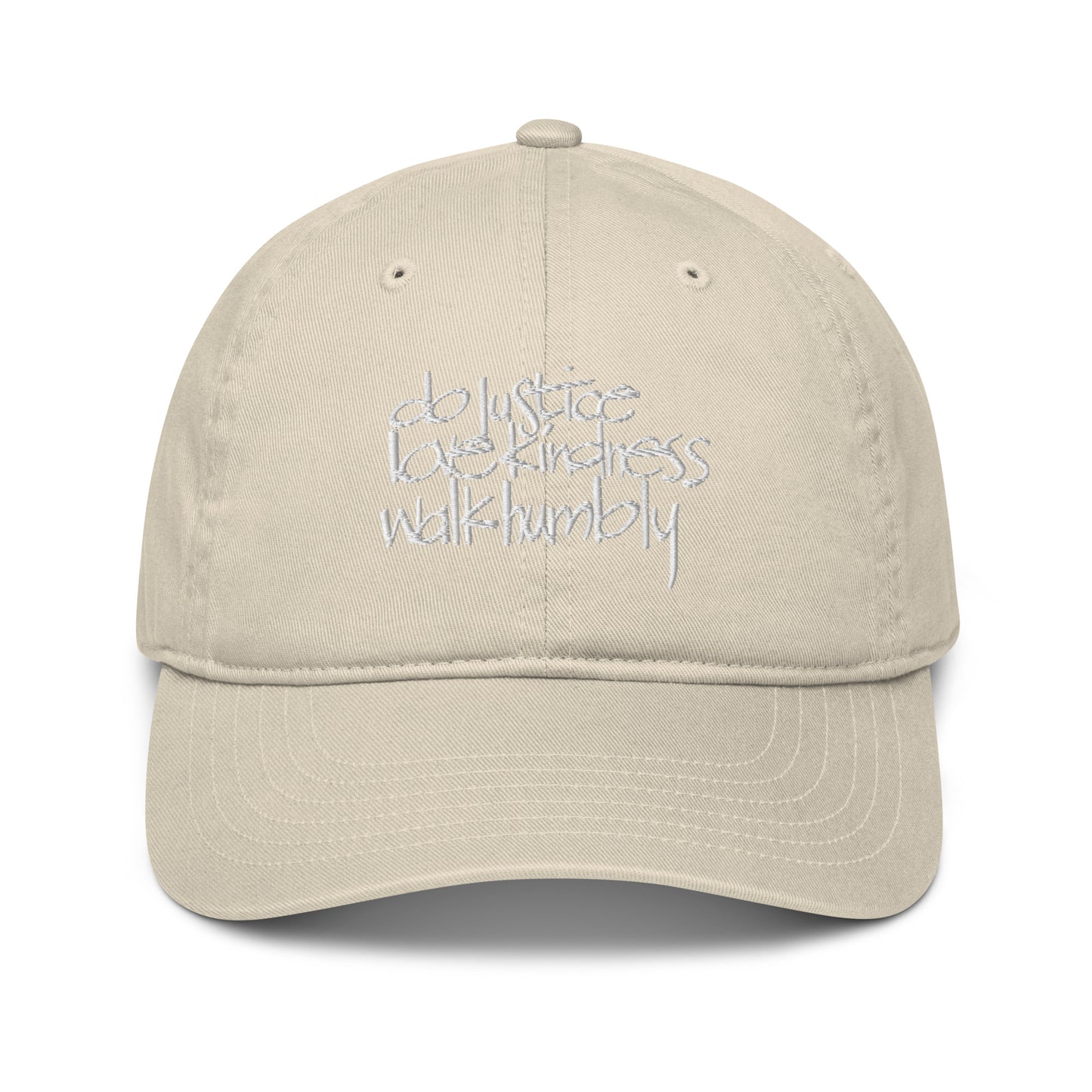 Organic Dad Hat Calligraphy