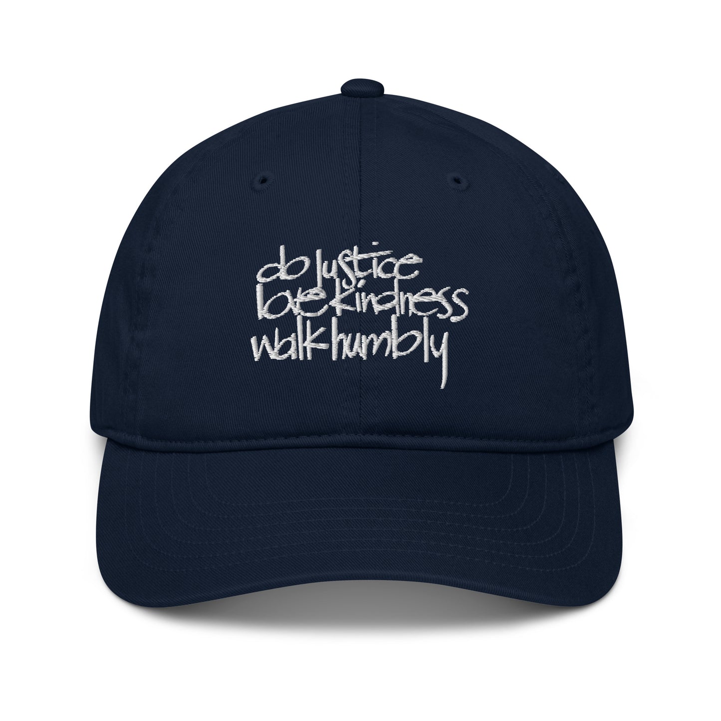 Organic Dad Hat Calligraphy